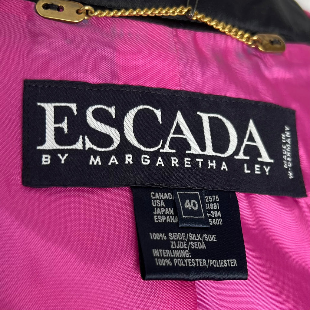 ESCADA - Floral pattern 80's style jacket