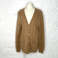 GUCCI - Brown wool cardigan