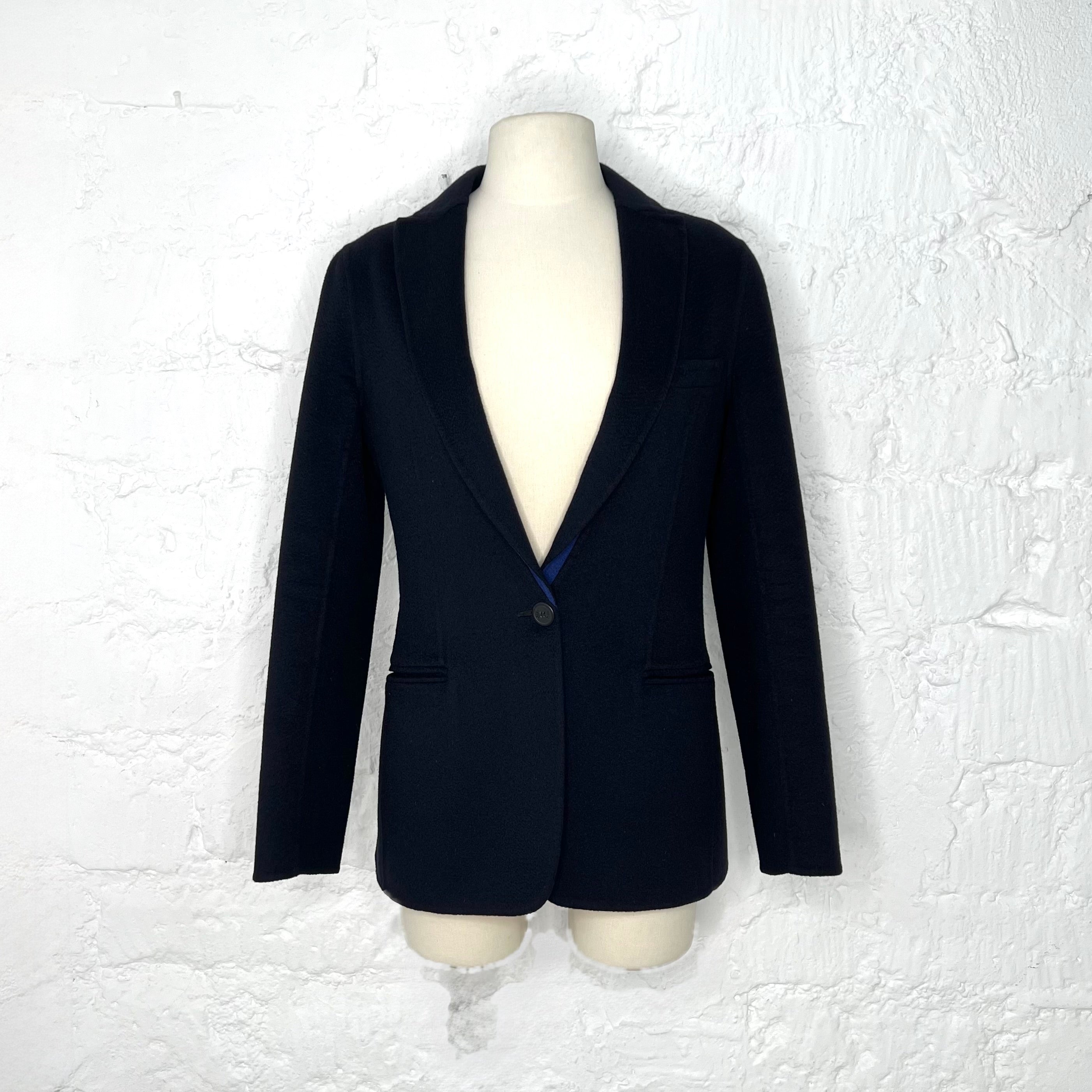 CHRISTIAN DIOR - Dark navy blue blazer