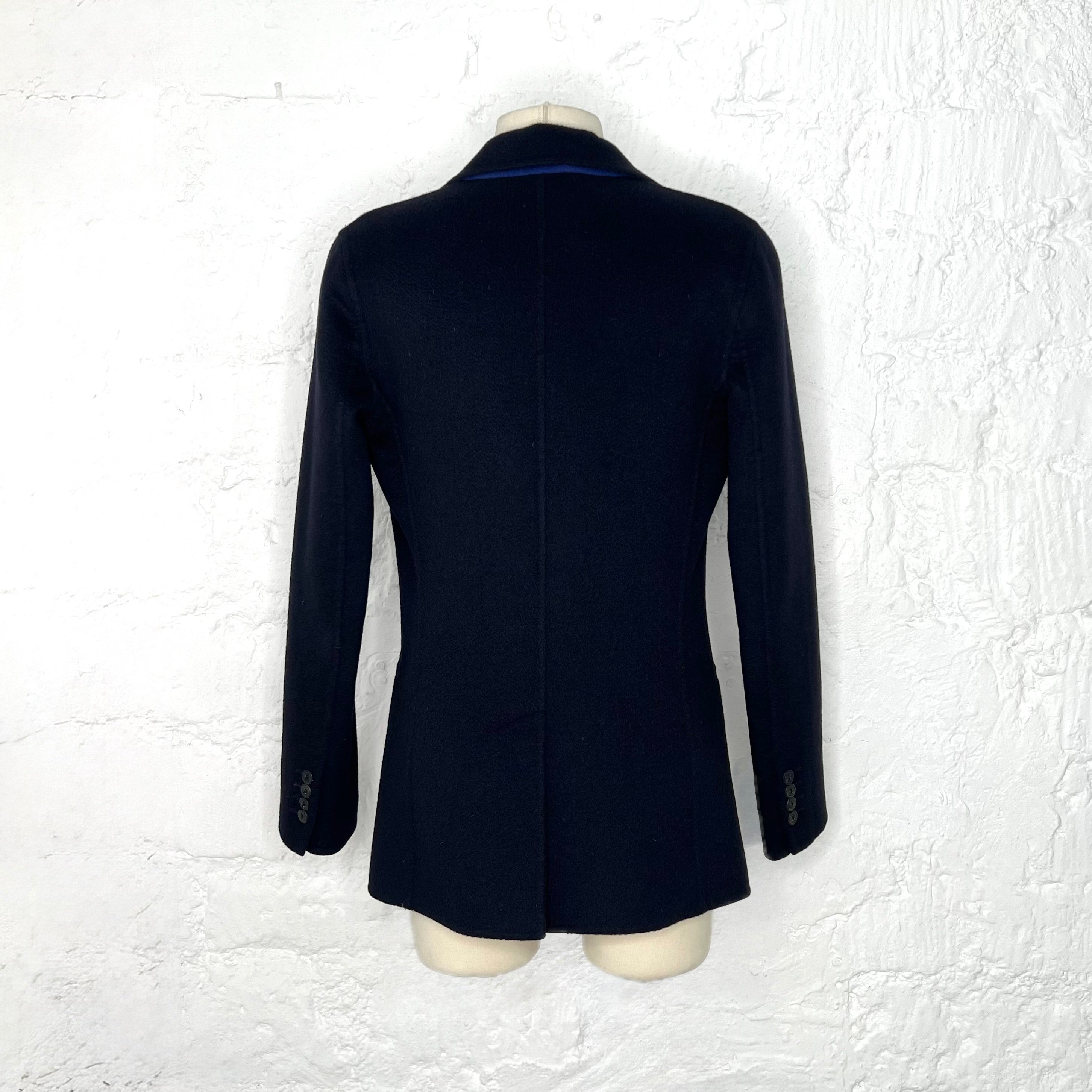CHRISTIAN DIOR - Dark navy blue blazer