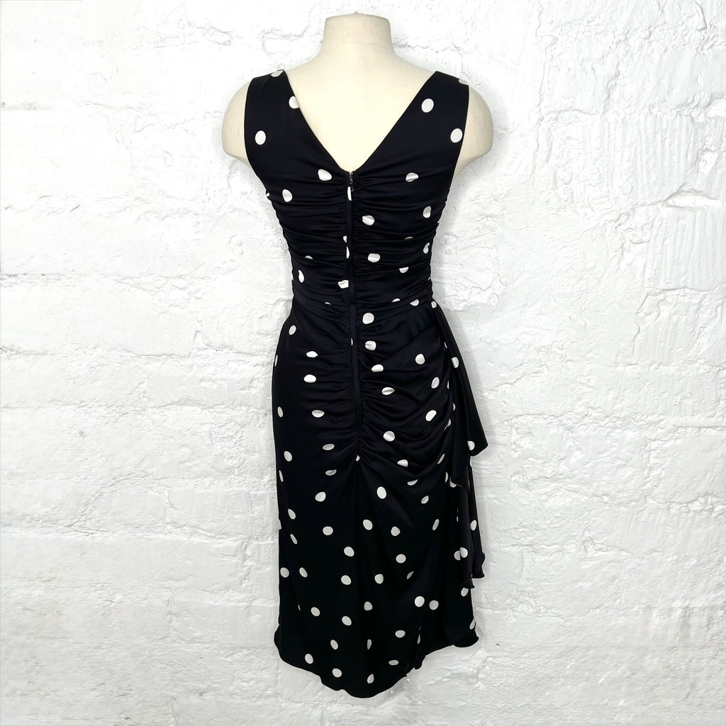 DOLCE & GABANNA - Polka dot cocktail dress