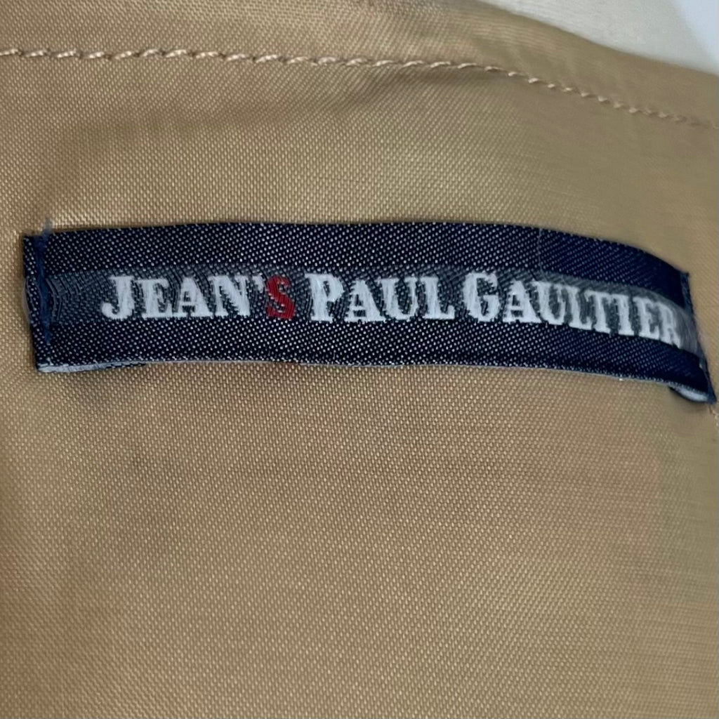 JEAN PAUL GAULTIER - Cream pinstripe trousers and bolero set