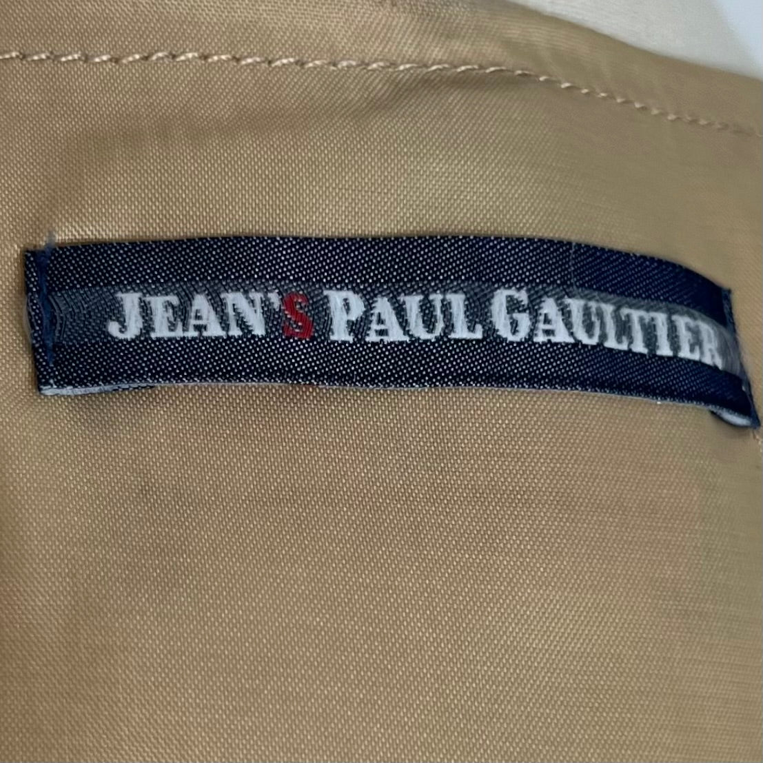 JEAN PAUL GAULTIER - Cream pinstripe trousers and bolero set