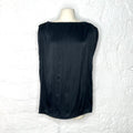 LANVIN - Navy pleated top