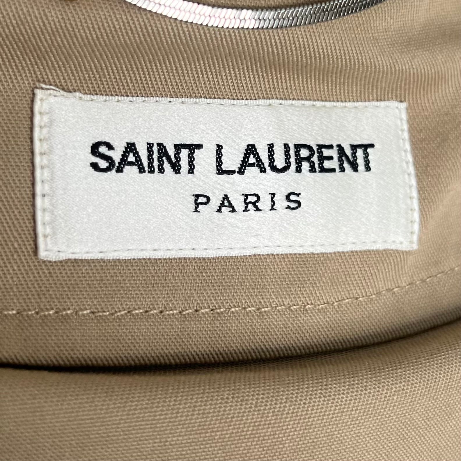 YVES SAINT-LAURENT - Camel sand safari jacket