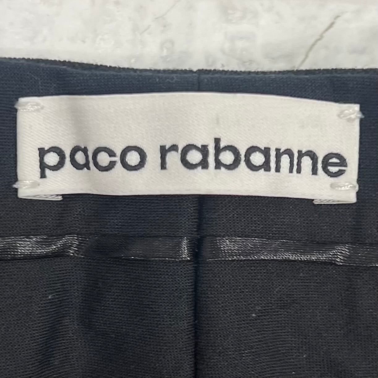 PACO RABANNE - Black tailored pants