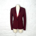 BURBERRY - Burgundy london blazer