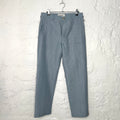LANVIN - Blue wide leg pant