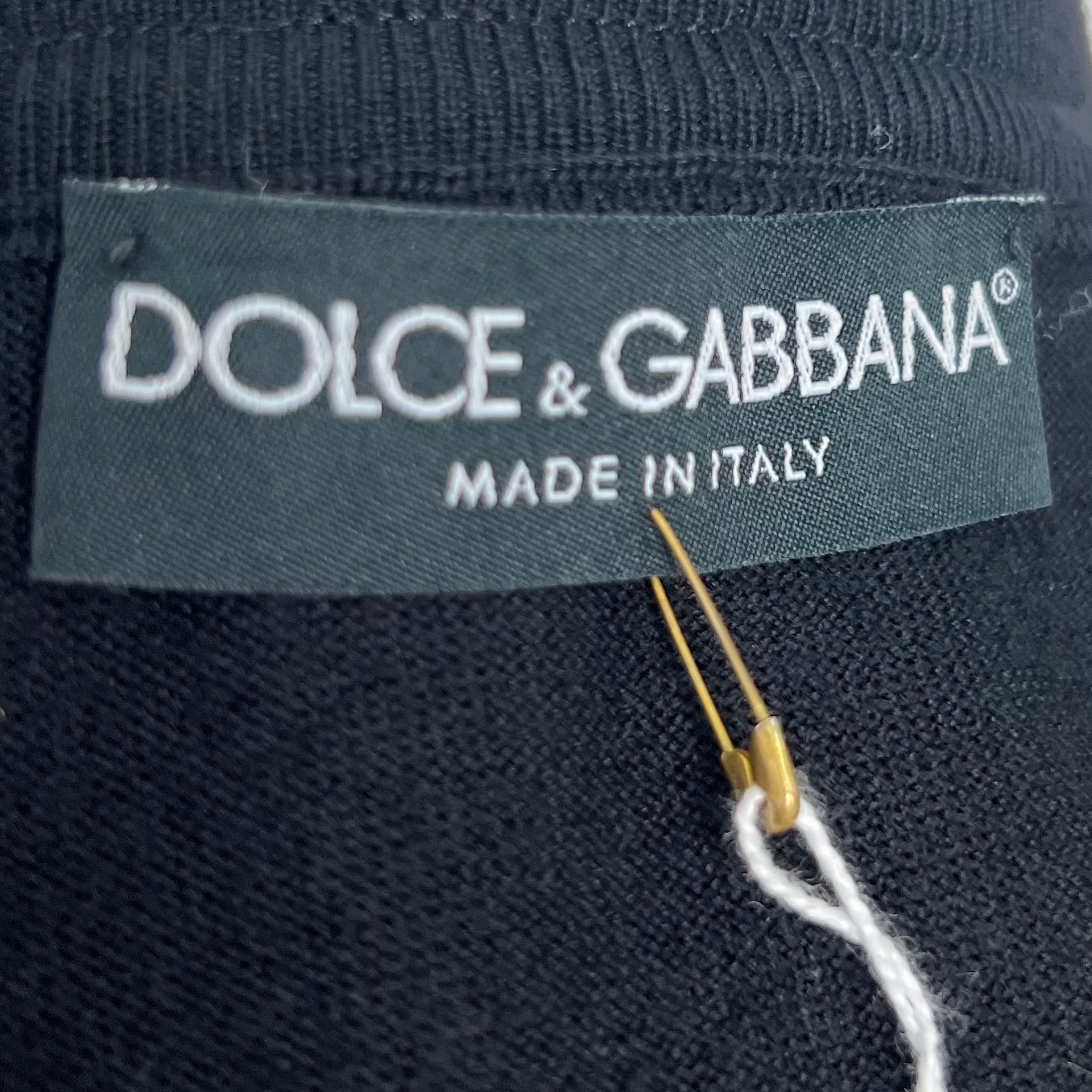 DOLCE & GABANNA - Black aso blair waldorf cardigan