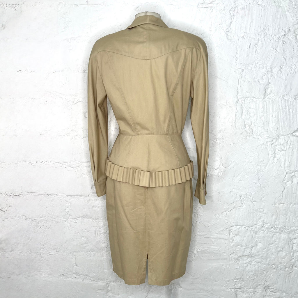 THIERRY MUGLER - Camel structured set