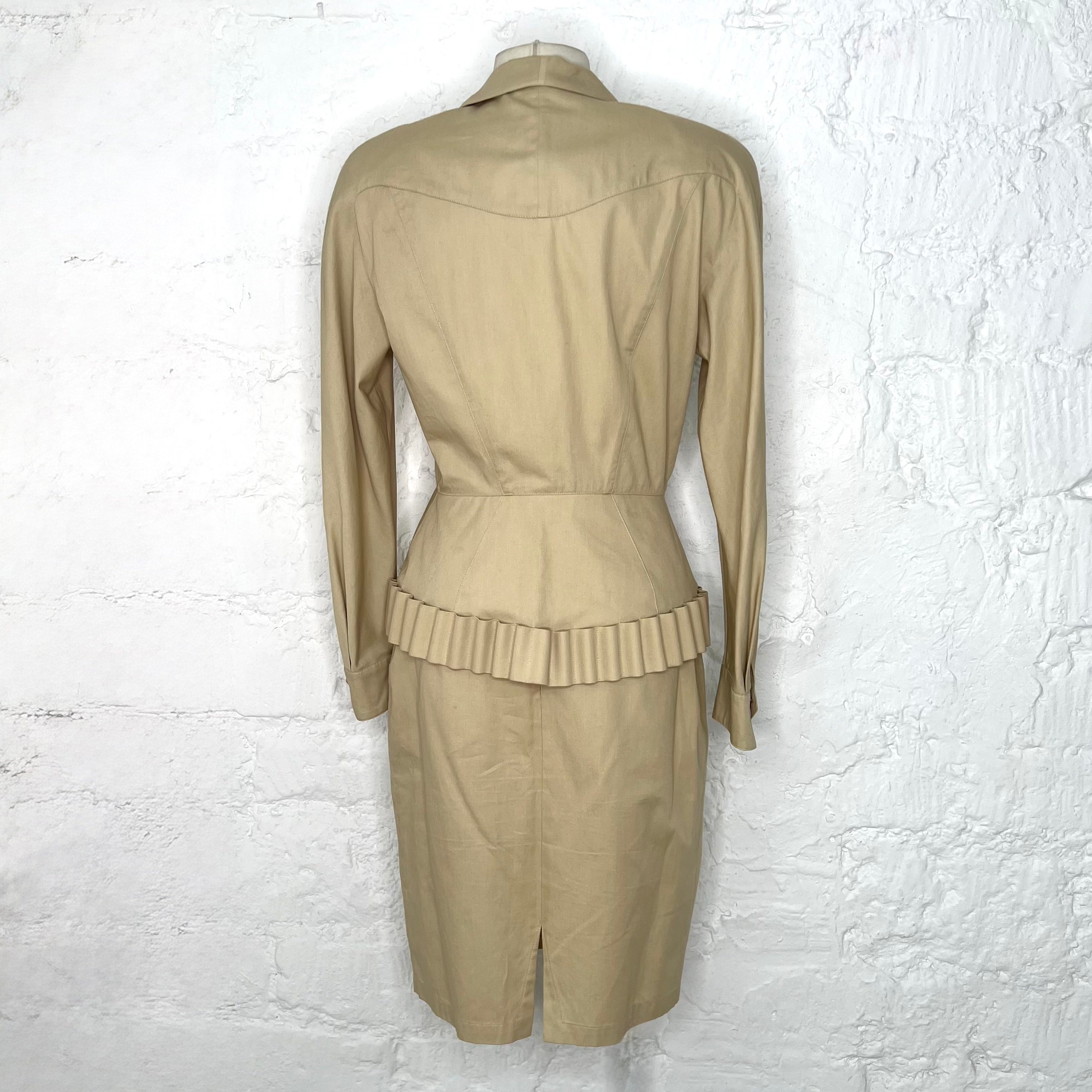 THIERRY MUGLER - Camel structured set