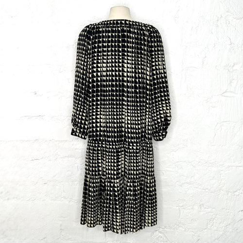 CELINE - Robe en soie imprimée