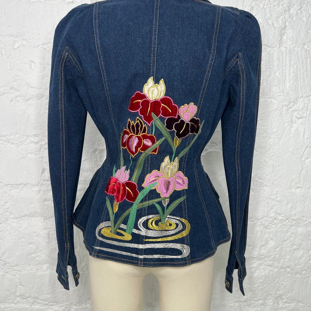 CHRISTIAN DIOR -  blue denim jacket