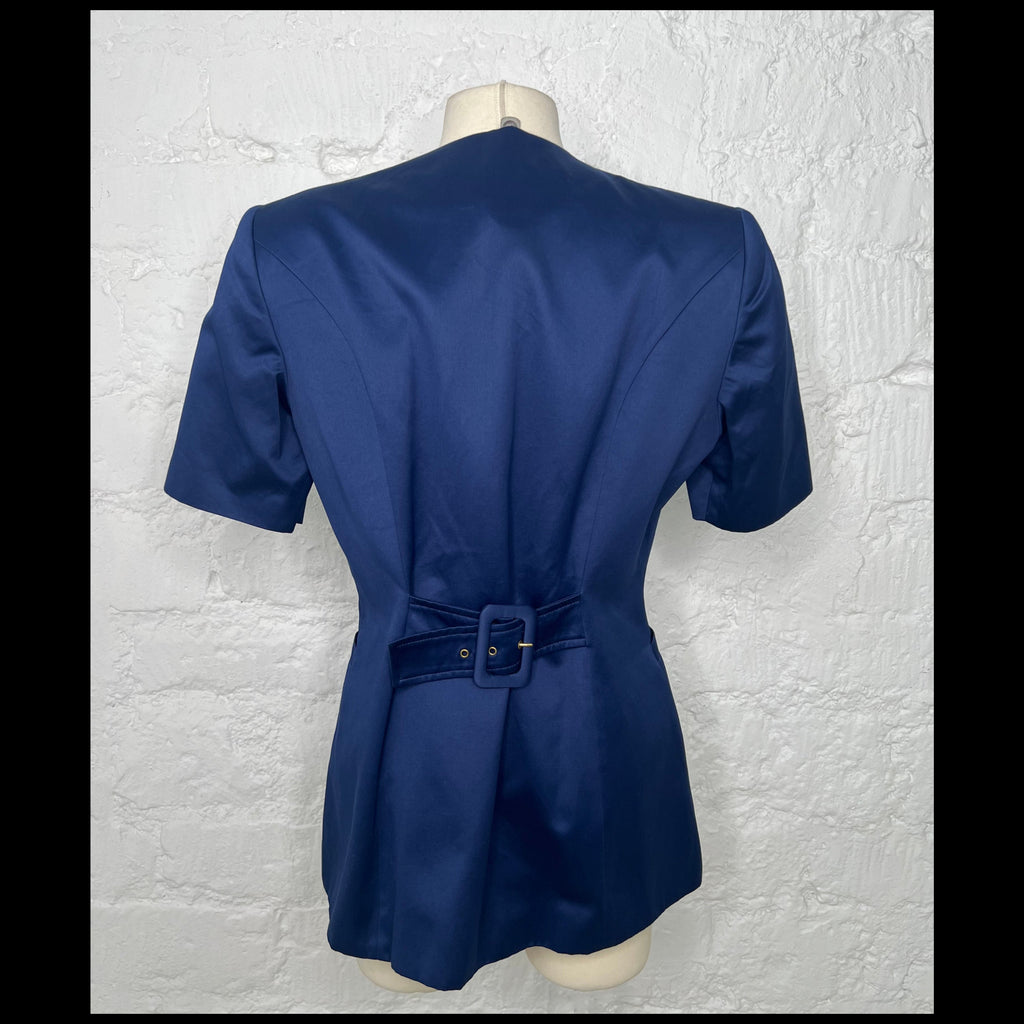 CHRISTIAN DIOR - Navy Blue tailored jacket