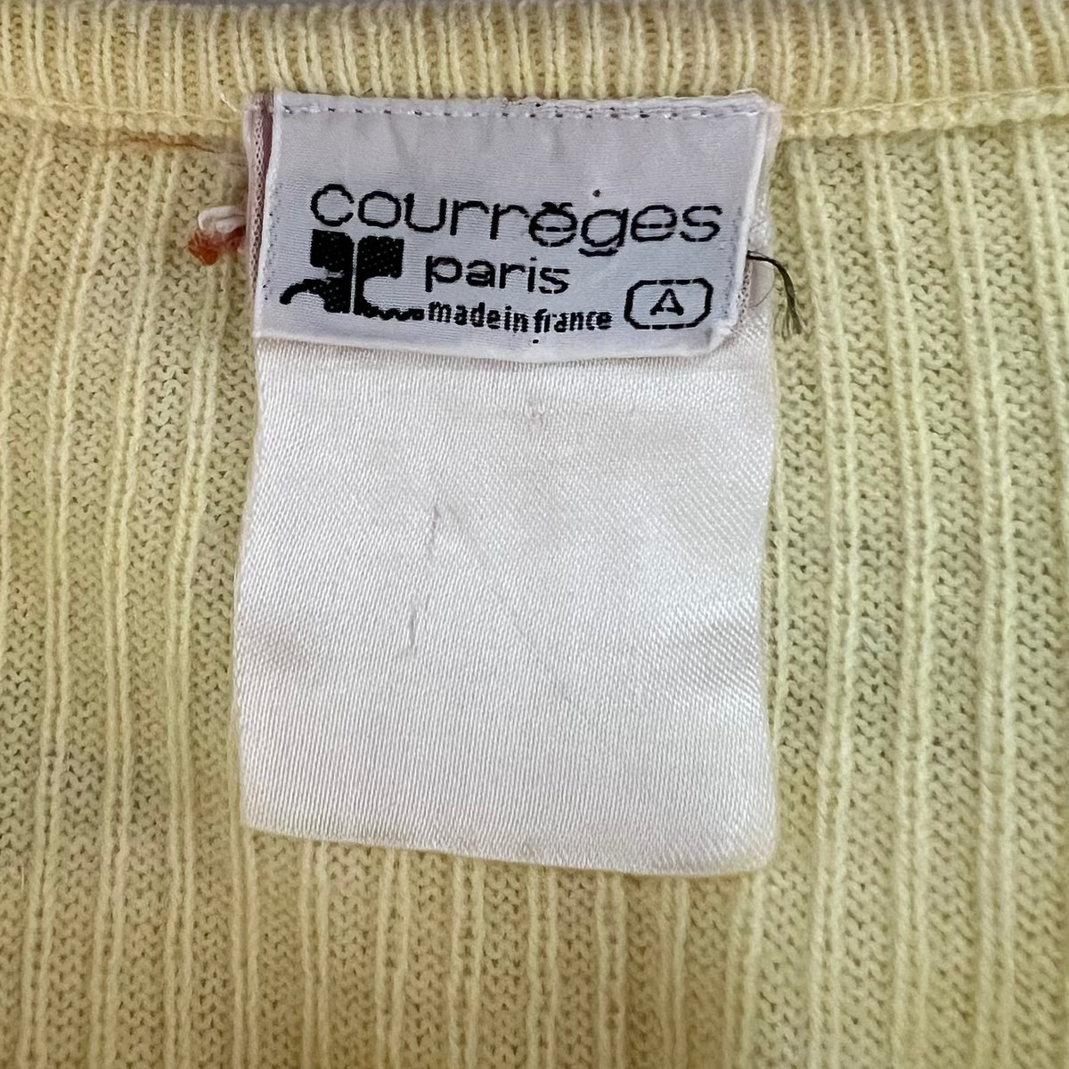COURRÈGES - Yellowstone cardigan