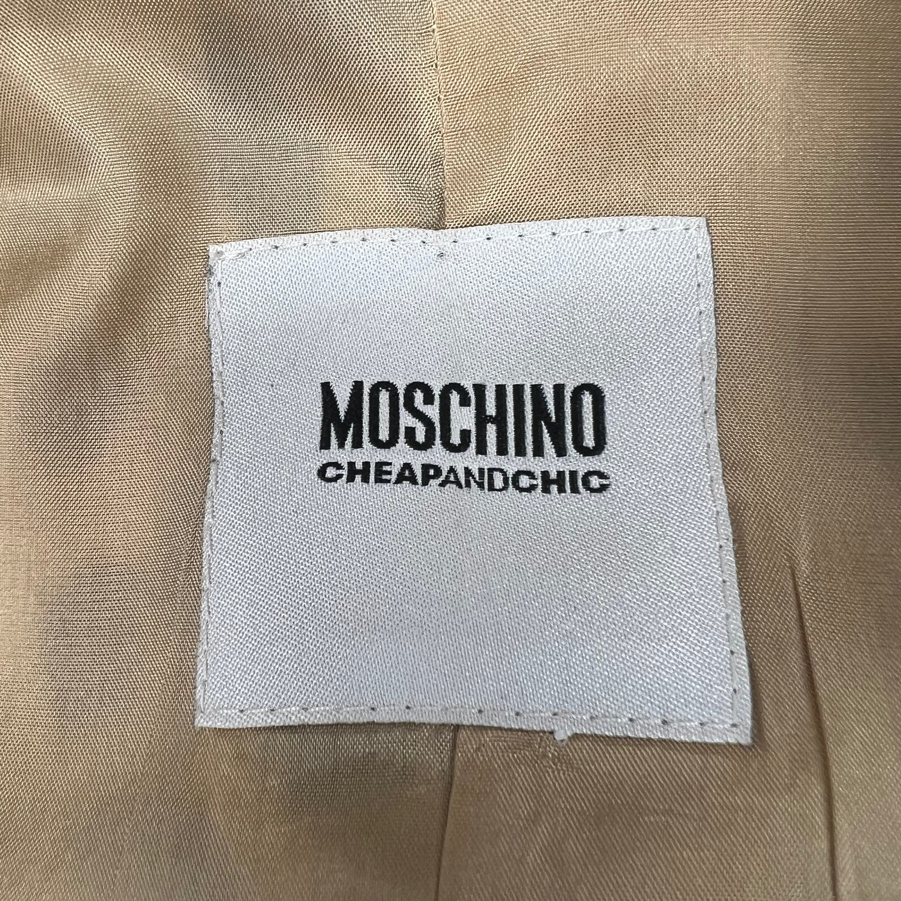 Moschino - Leopard Print Skirt Suit – Blazer and Skirt Set