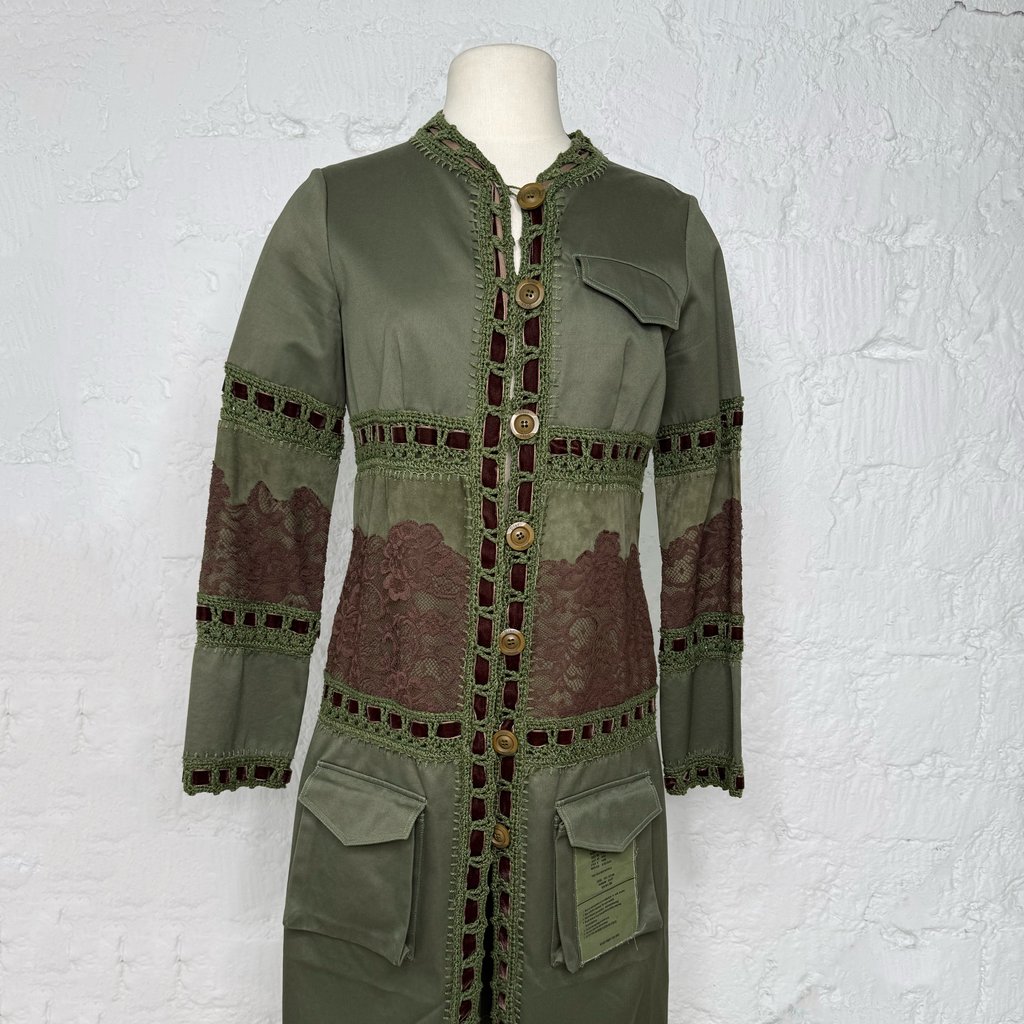 CHRISTIAN DIOR - Vintage Dior Khaki Coat